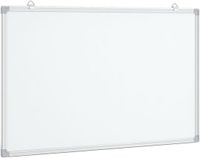 vidaXL Whiteboard magnetisch 80x50x1,7 cm aluminium