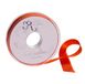 SR SUPER RIBBONS®™ - Volledige rol 10 mm dubbelzijdig satijnen lint, 20 meter op rol - oranje