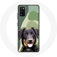 Maniacase Etui voor Oppo A16 Beauceron zwart hondenras