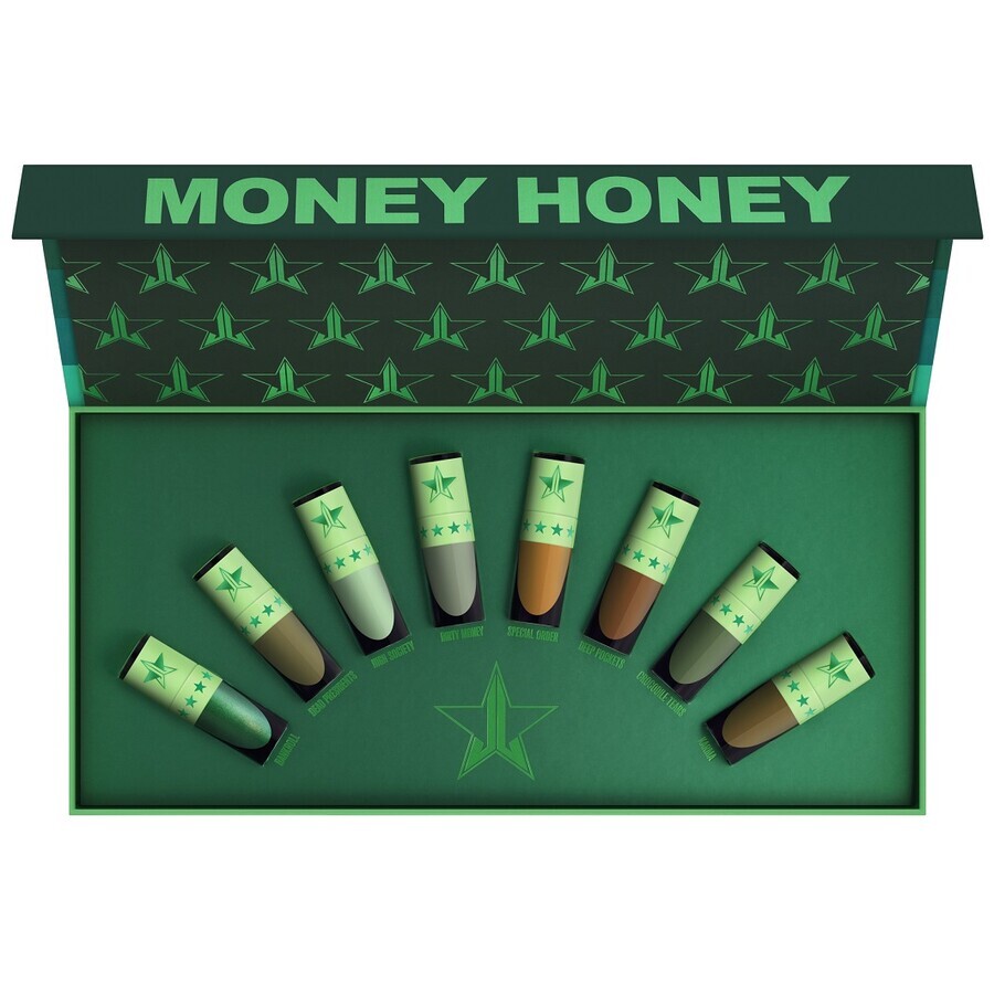 Jeffree Star Cosmetics Honey Money Mini Liquid Lipstick Bundle 0.2