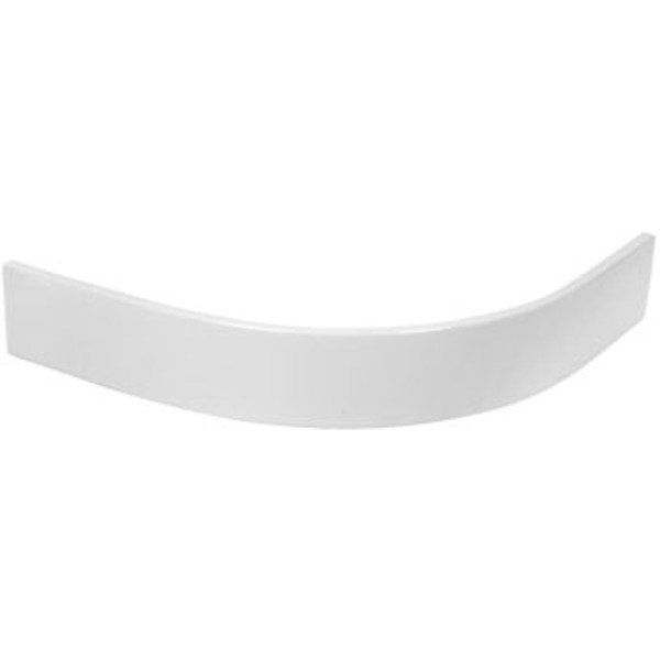 Plieger Kwadrant kunststof paneel tbv douchebak kwartrond 90x90x18.5cm wit 0942120