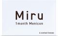 Miru 1month - Lentilles mensuelles - BC 8,30 - -13,00 - 6 pack