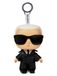 Karl Lagerfeld Porte-clés 'Ikon' beige / noir / blanc