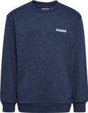 Hummel Hmljr Frame Crewneck Unisex Kinderen Katoen VINTAGE INDIGO Maat 140
