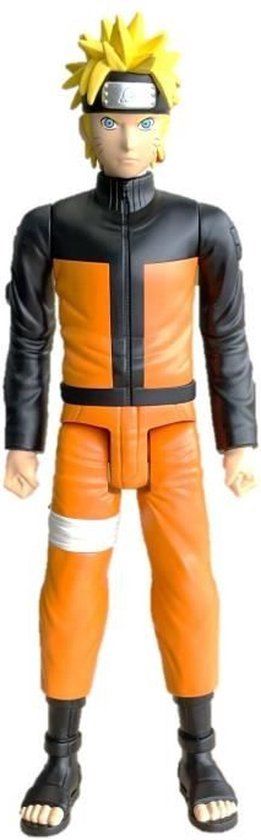 Bandai - Anime Heroes Mega - Naruto Shippuden - Naruto Uzumaki Figuur 30 cm