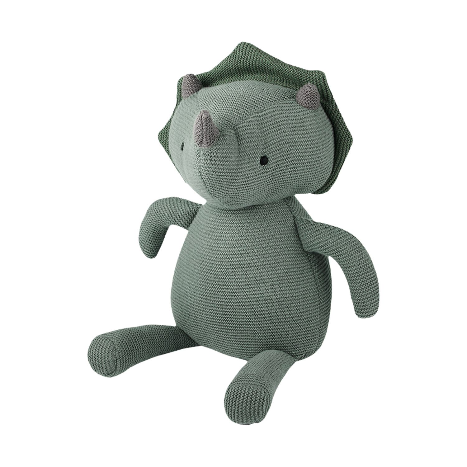 nuuroo Gabi Dino Knuffel Warm Green - Groen - 5715235011015