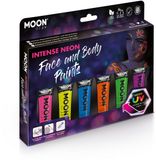 Haza Face And Body Paints UV Neon Kit