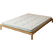MPS Surmatelas en bambou 180x200 cm - Gris - Collection 3D Air