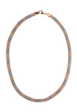 Gaya Rose Gold Silver Minimalistische ketting Koper Vrouwen Volwassenen 42.50 cm
