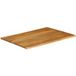 Maison Exclusive - Plateau 90x80x2,5 cm bord vivant bois massif manguier