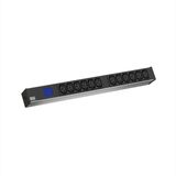 Bachmann BlueNet BN0500 12AC outlet(s) Zwart energiedistributie
