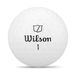 Wilson Triad Golfballen 2025 - Wit - 12 Stuks