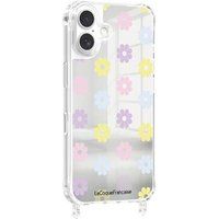 La Coque Francaise La Coque Française Bedrukte hoes Spiegel Pastelkleurige madeliefjes met ring voor iPhone 17