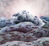 Komar Fotobehang - Shadow Mountain 300x280cm - Vliesbehang