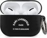 Karl Lagerfeld Étui Airpods Pro - Zwart - White RSG Logo - Silicone