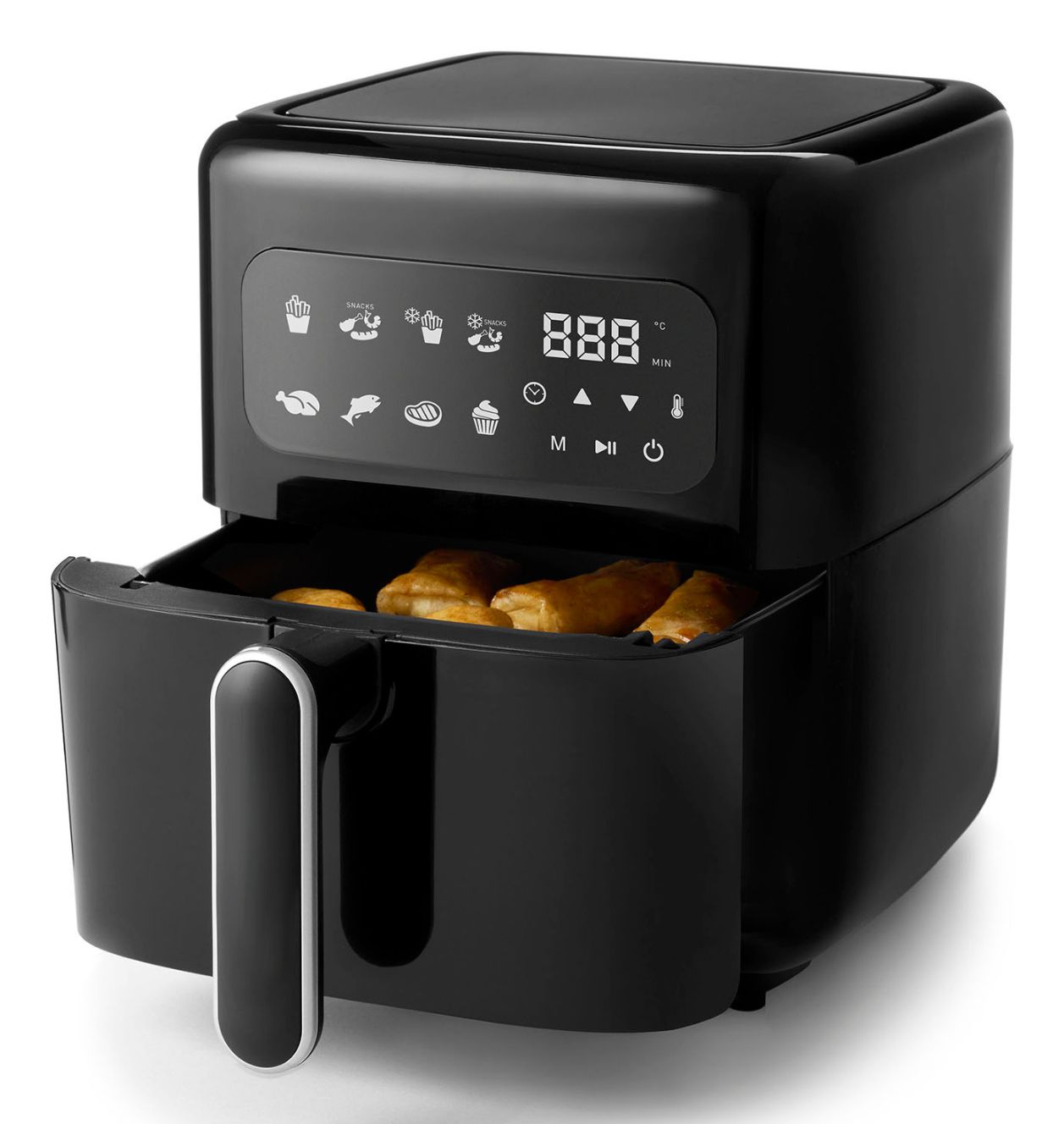 FRITEL SnackTastic ST4303 Airfryer - 2.8L - Zwart - Digitaal Touchscreen - 8 Programma's