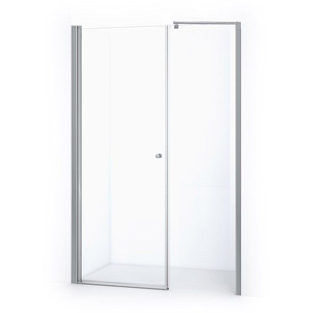 Maxaro Douchewand met Draaideur Zircon Comfort 155cm Chroom