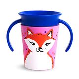 Munchkin Junior Kubek WildLove 360° z uszami lis 177 ml
