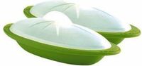 Mastrad Minute Cooker stoomkoker mini groen, set van 2
