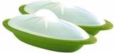 Mastrad Minute Cooker stoomkoker mini groen, set van 2