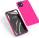 kwmobile telefoonhoesje geschikt voor Apple iPhone 11 - Hoesje met siliconen coating - Smartphone case in neon roze