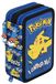 Elzusha - Étui à 3 compartiments pour enfants - Étui scolaire pour garçons et filles - Design Pokémon