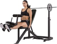 Tunturi WB50 Verstelbare Halterbank - Incl. Leg Extension, Bicep Curl & Hamstring Curl