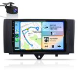 Hexinex Android 15 autoradio, 9 inch, geschikt voor Mercedes-Benz Smart Fortwo (2010-2015), 2GB+64GB, 4-kern processor, WIFI, Bluetooth