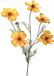 Roberts Collection Kunstbloem Cosmos tak 80cm okergeel