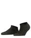 FALKE Shiny kort eenkleurig lyocell sneakersokken enkelsokken dames zwart - maat 35-38