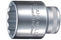 Stahlwille 50 A 9/16 03410034 Dubbel zeskant Dopsleutelinzetstuk 9/16 1/2 (12,5 mm)