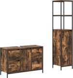 vidaXL Badkamermeubel Set