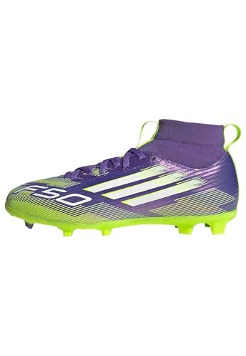 adidas Performance F50 League Mid Firm/Multi-Ground Voetbalschoenen Kids - Kinderen - Paars