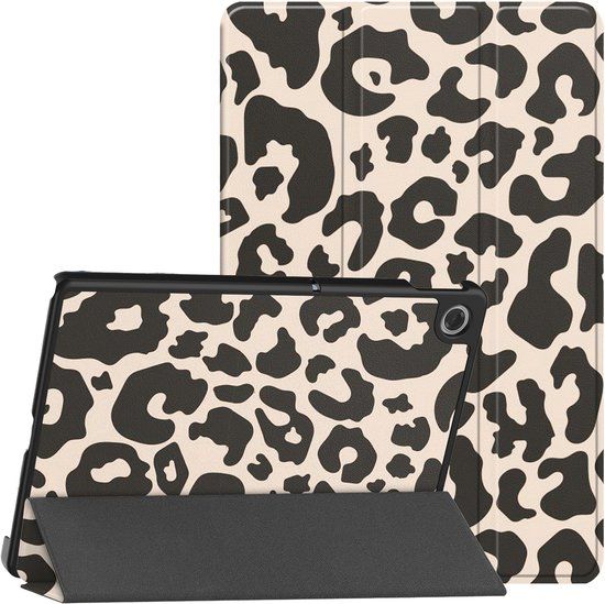 imoshion Tablet Hoes - Geschikt voor Lenovo Tab (2025) - Design Trifold Bookcase - Luipaardprint