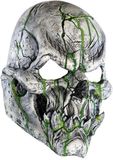 Rubie's Halloween Kindermasker Driekwart Doodskop - Grijs/Groen - 2022