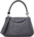 Coccinelle Leren handtas schoudertas Tiggy Suede Bim Handbag Stove / Stove blauwgrijs