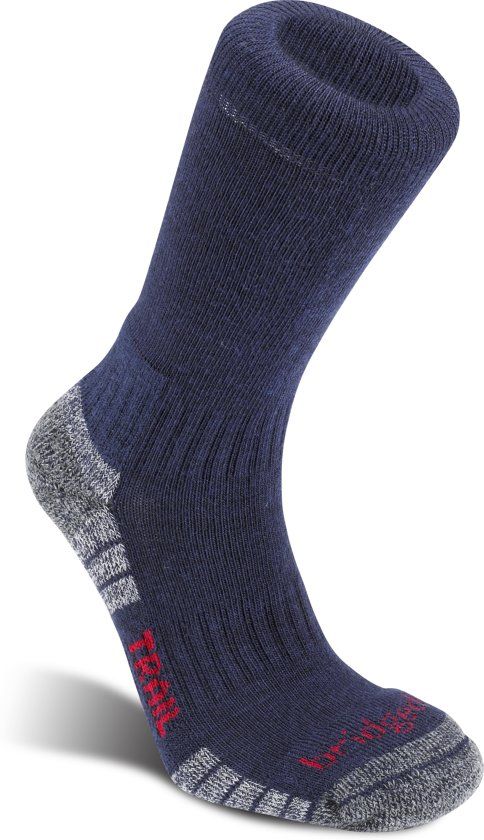 Bridgedale Lightweight Merino Performance Boot Wandelsokken - Heren - Navy/Grey