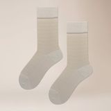 Kunert Dames Sokken 35-38 Katoen/Polyamide/Elastaan Offwhite