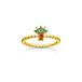 Thomas Sabo ring ananas verguld zilver TR2352-472-7