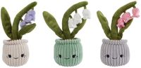 Take Me Home pluche sneeuwklokje knuffel - plant speelgoed 24cm