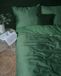 Literie Percale 100 % coton rayures 200x220 vert