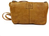 Bear Design Uma Crossbodytas Kleine Dames - Leer - Geel