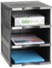 M-Office Atenea Módulo Sostenible Jumbo Producto 100% Reciclado Y Reciclable Tres Compartimentos DIN A4 Compuesto por 1 Base Y 3 Alturas