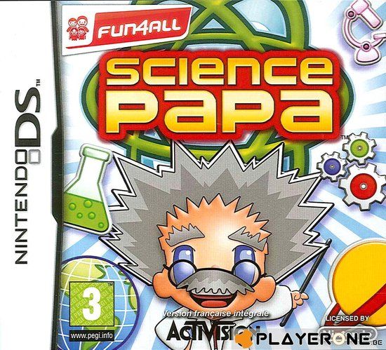 Merkloos Science Papa Nintendo DS Educatie Standard edition DS-card PAL
