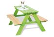 Pinolino Kinderträume 201623 tuintafel Groen, Hout Rechthoekige vorm