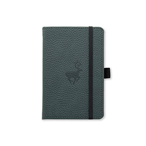Dingbats Notebooks Dingbats A6 Pocket Wildlife Green Deer Notebook - Lined