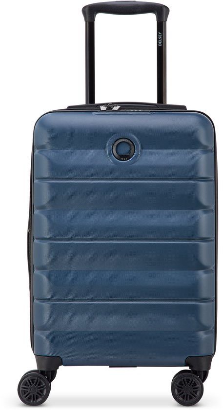 Delsey Air Armour Uitbreidbare Handbagagekoffer 55 cm – 36L – TSA-cijferslot – 4 Dubbele Wielen – Pebble