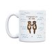 UO Mok "Eres My Compañer@ de Life" Ontbijtmok, 350 ml, Keramiek