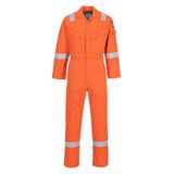 Portwest Super Lichtgewicht Antistatische Overall 210gm FR21 - Oranje Lang - XXL