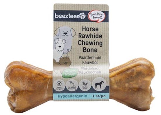 Beeztees Paardenhuid Kauwbot - 12 cm